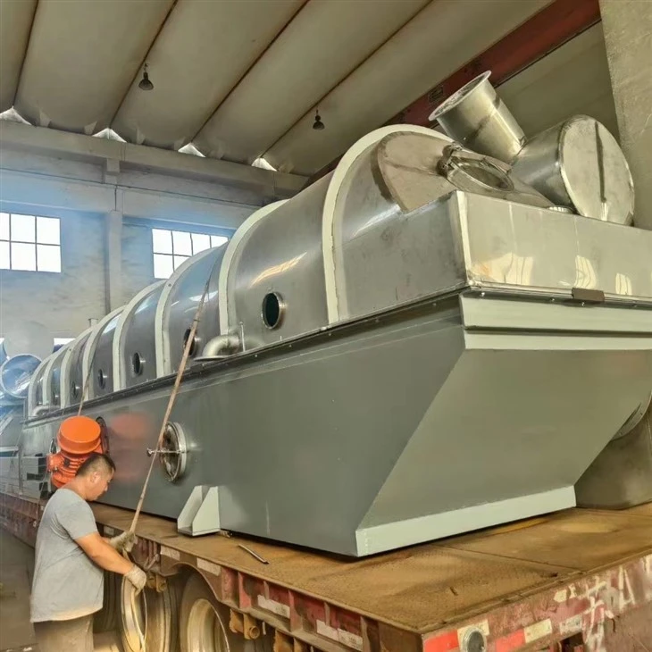 continuous vibrating fluid bed dryer for salt (1)
