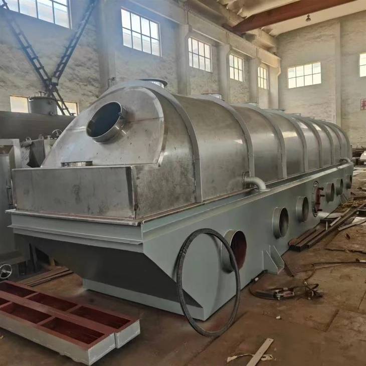 continuous vibrating fluid bed dryer for salt (2)